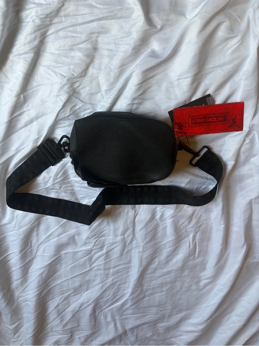 Sprayground Black & Red Limited Edition Tag